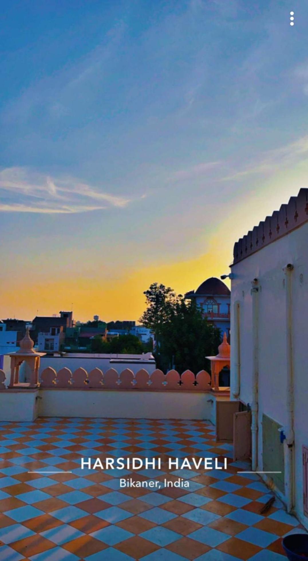 Harsidhi Haveli Leilighet Bikaner Eksteriør bilde