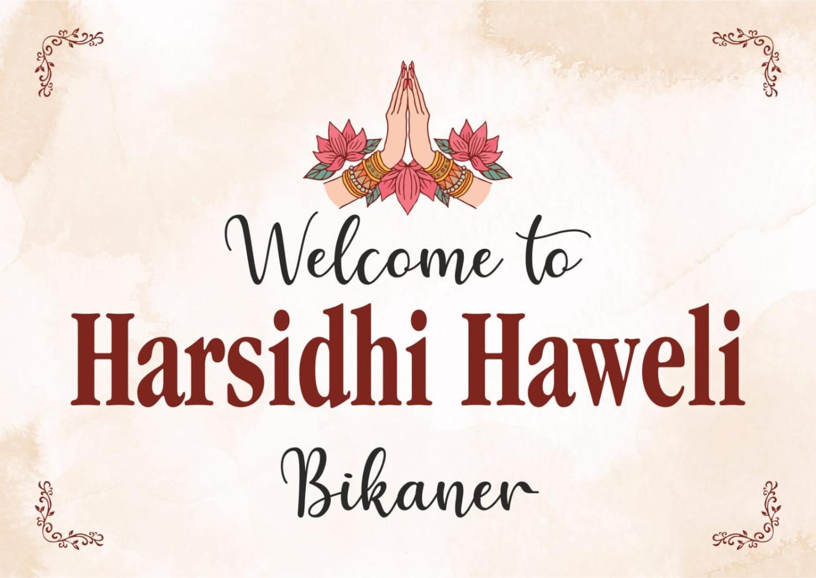Harsidhi Haveli Leilighet Bikaner Eksteriør bilde