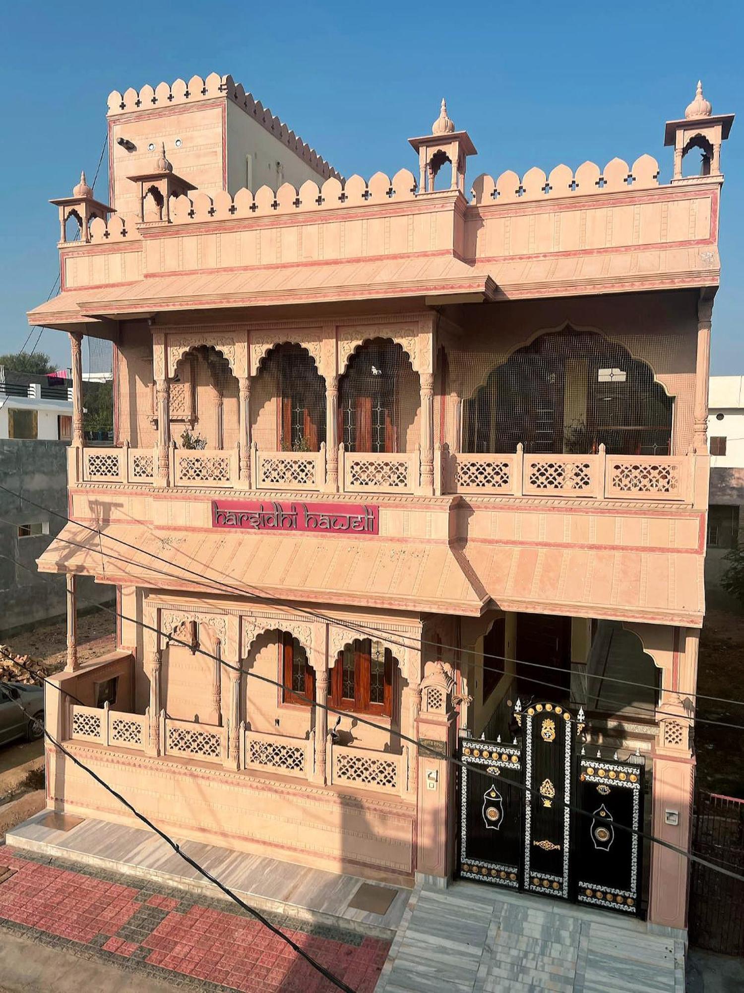 Harsidhi Haveli Leilighet Bikaner Eksteriør bilde